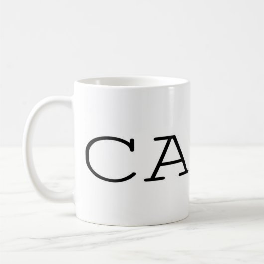 cad-Affe 2 Kaffeetasse (Links)
