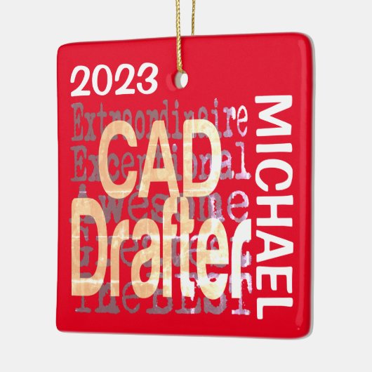 CAD Drafter Extraordinaire CUSTOM Keramikornament (Links)