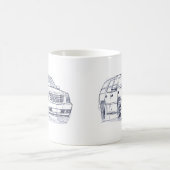 Cad Escalade raues 2007 Kaffeetasse (Mittel)
