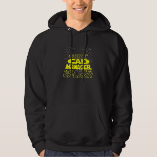 Cad Manager Cool Galaxy Job Hoodie