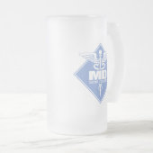 Cad MD (Diamant) Mattglas Bierglas (VorderseiteRechts)