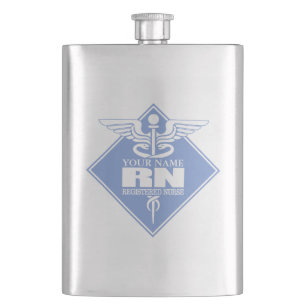 Cad RN (Diamant) personalisiert Flachmann