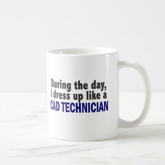 Cad-Techniker während des Tages Kaffeetasse (Rechts)