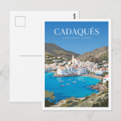 Cadaqués Spanien Postkarte (Vorne/Hinten)
