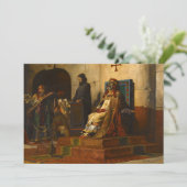 Cadaver Synod, Pope Formosus und Stephen VI Dankeskarte (Stehend Vorderseite)