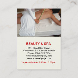 Cadaverine Beauty Wellness-Center Salon Business C Terminkarte