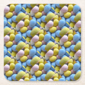 Cadbury Mini Eggs Rechteckiger Pappuntersetzer (Vorderseite)