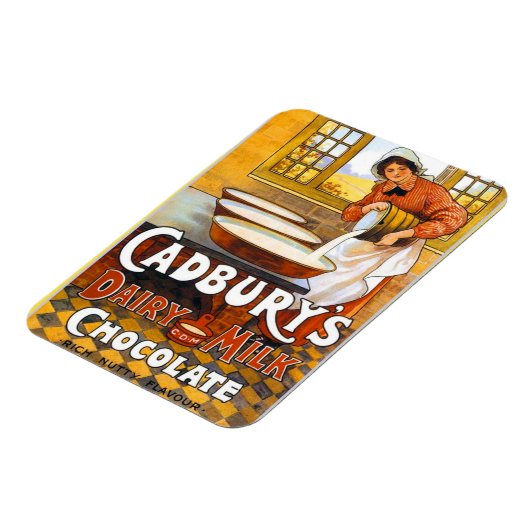 Cadburys Milchschokolade Magnet (Linke Seite)