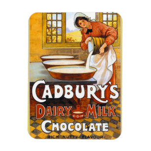 Cadburys Molkereimilchschokolade Magnet
