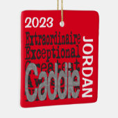 Caddie Extraordinaire CUSTOM Keramikornament (Rechts)