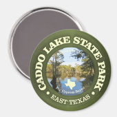 Caddo Lake SP Magnet (Vorderseite/Rückseite)