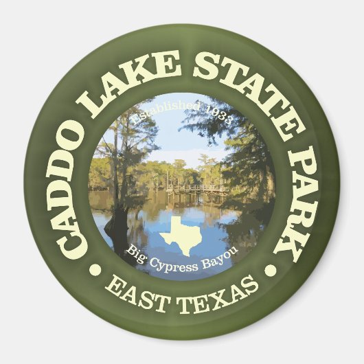 Caddo Lake SP Magnet (Vorne)