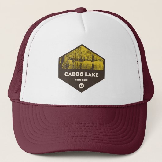 Caddo Lake Staat Park Texas Truckerkappe (Vorderseite)