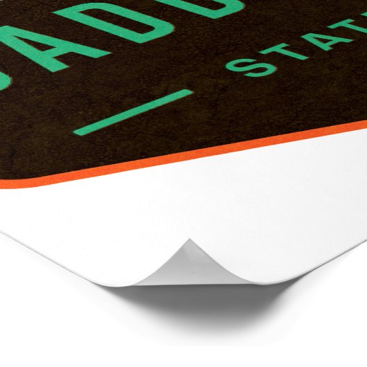 Caddo Lake State Park Poster (Ecke)