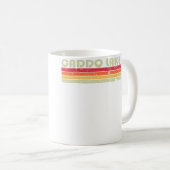 Caddo Lake Texas Lustiges Angeln Camping Sommer Kaffeetasse (VorderseiteRechts)