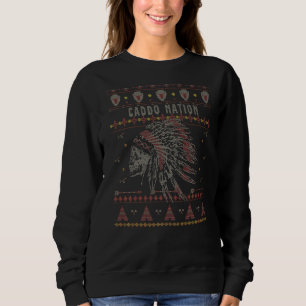 Caddo Nation Amerikanische Ureinwohner Tribe Ugly Sweatshirt