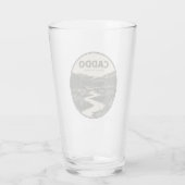 Caddo National Grasslands Texas Stream Glas (Rückseite)