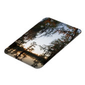 Caddo-See bei Sonnenaufgang Magnet (Linke Seite)