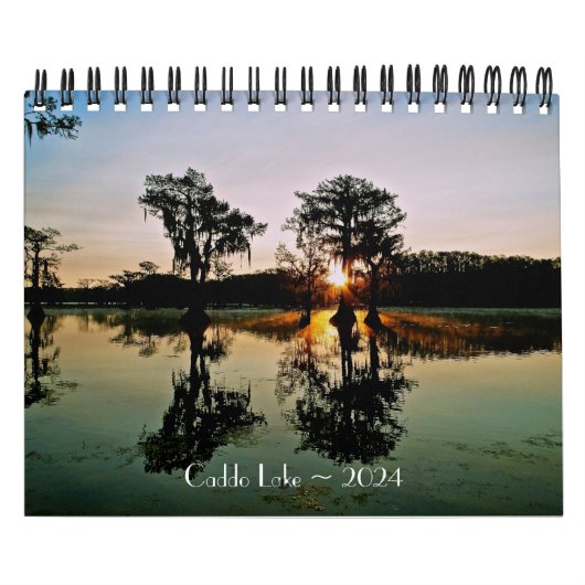Caddo-Seenkalender - 2024 Kalender (Titelbild)