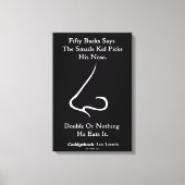 Caddyshack | 50 Bucks Says Leinwanddruck (Vorderseite)