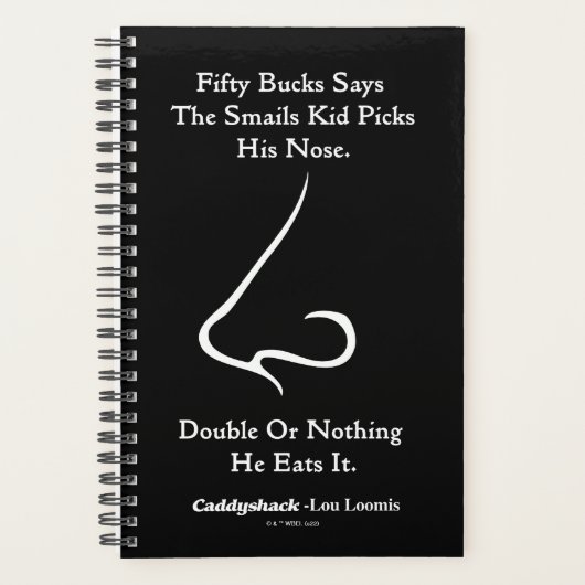 Caddyshack | 50 Bucks Says Planer (Vorderseite)