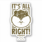 Caddyshack | Alles klar! Aufkleber (Vorderseite)