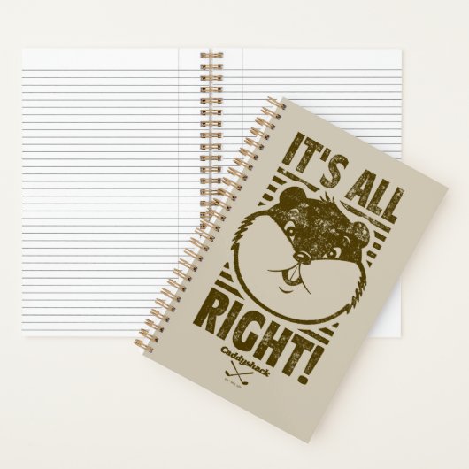 Caddyshack | Alles klar! Notizblock (Innen)