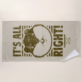 Caddyshack | Alles klar! Strandtuch (Vorderseite)