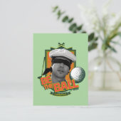 Caddyshack | Be The Ball Postkarte (Stehend Vorderseite)