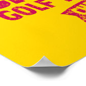 Caddyshack | Bushwood Country Club Caddy Day Golf Poster (Ecke)