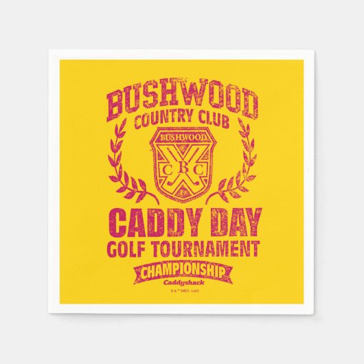 Caddyshack | Bushwood Country Club Caddy Day Golf Serviette (Vorderseite)