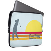 Caddyshack | Bushwood Country Club Sunrise Laptopschutzhülle (Vorne Rechts)
