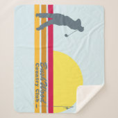 Caddyshack | Bushwood Country Club Sunrise Sherpadecke (Vorderseite)