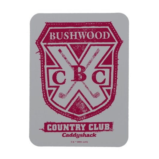 Caddyshack | Bushwood Country Club Wappen Magnet (Vertikal)