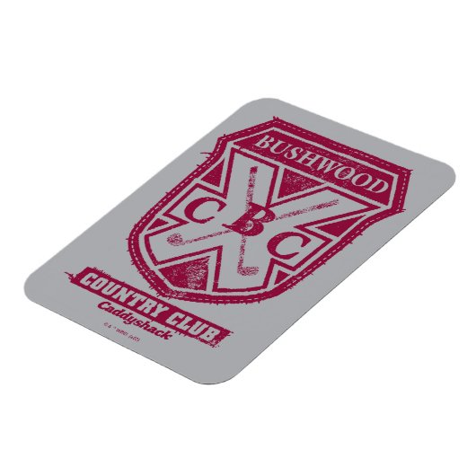 Caddyshack | Bushwood Country Club Wappen Magnet (Linke Seite)