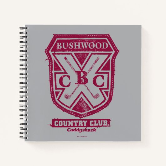 Caddyshack | Bushwood Country Club Wappen Notizblock (Vorderseite)