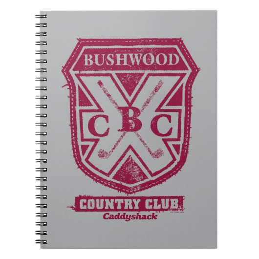 Caddyshack | Bushwood Country Club Wappen Notizblock (Vorderseite)