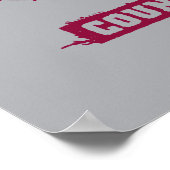 Caddyshack | Bushwood Country Club Wappen Poster (Ecke)