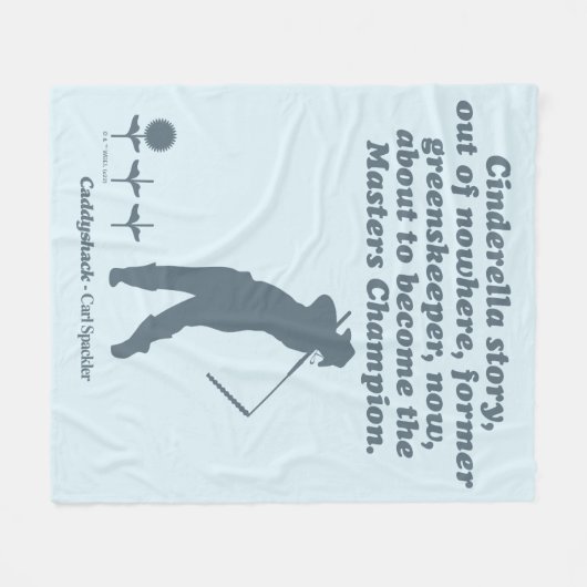Caddyshack | Cindrella Story Fleecedecke (Vorderseite (Horizontal))