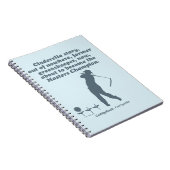 Caddyshack | Cindrella Story Notizblock (Rechte Seite)