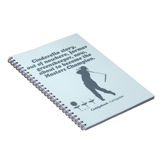 Caddyshack | Cindrella Story Notizblock (Rechte Seite)