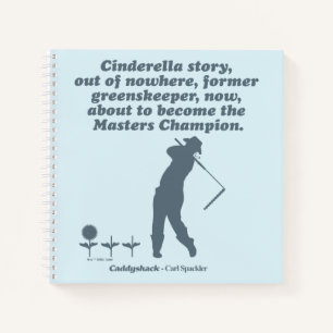 Caddyshack Cindrella Story Notizblock