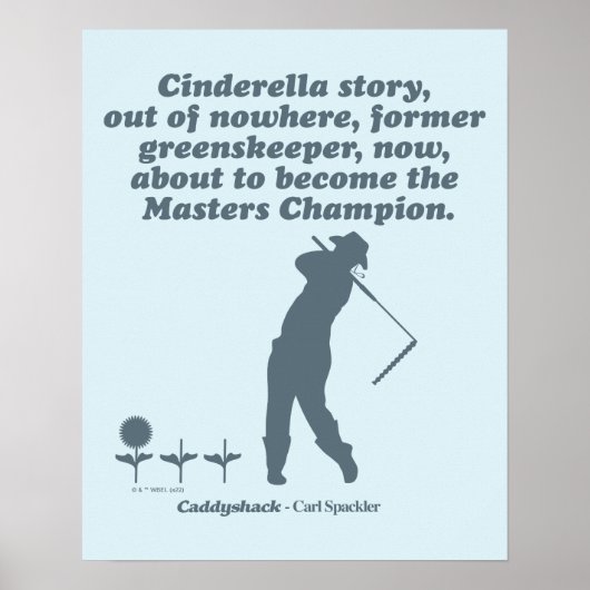 Caddyshack | Cindrella Story Poster (Vorne)
