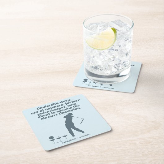 Caddyshack | Cindrella Story Rechteckiger Pappuntersetzer (Vor Ort)