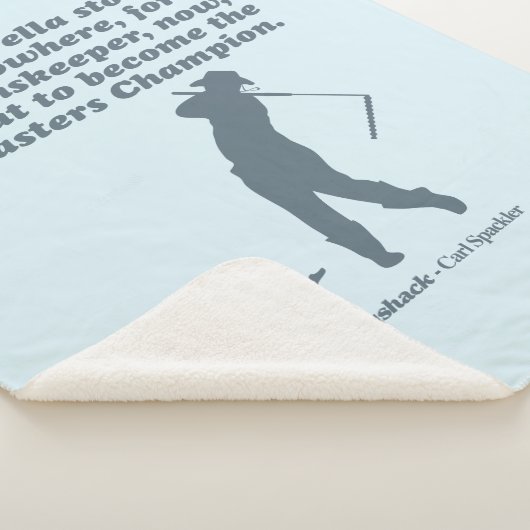 Caddyshack | Cindrella Story Sherpadecke (3/4)