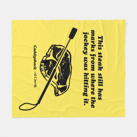 Caddyshack | Dieser Steak hat immer noch Markierun Fleecedecke (Vorderseite (Horizontal))