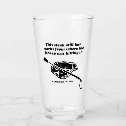 Caddyshack | Dieser Steak hat immer noch Markierun Glas (Vorderseite)