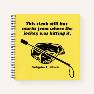 Caddyshack Dieser Steak hat immer noch Markierun Notizblock