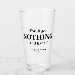 Caddyshack Du wirst nichts bekommen und es mögen Glas