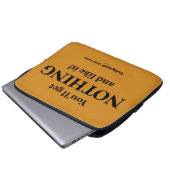 Caddyshack | Du wirst nichts bekommen und es mögen Laptopschutzhülle (Vorne Knopf)